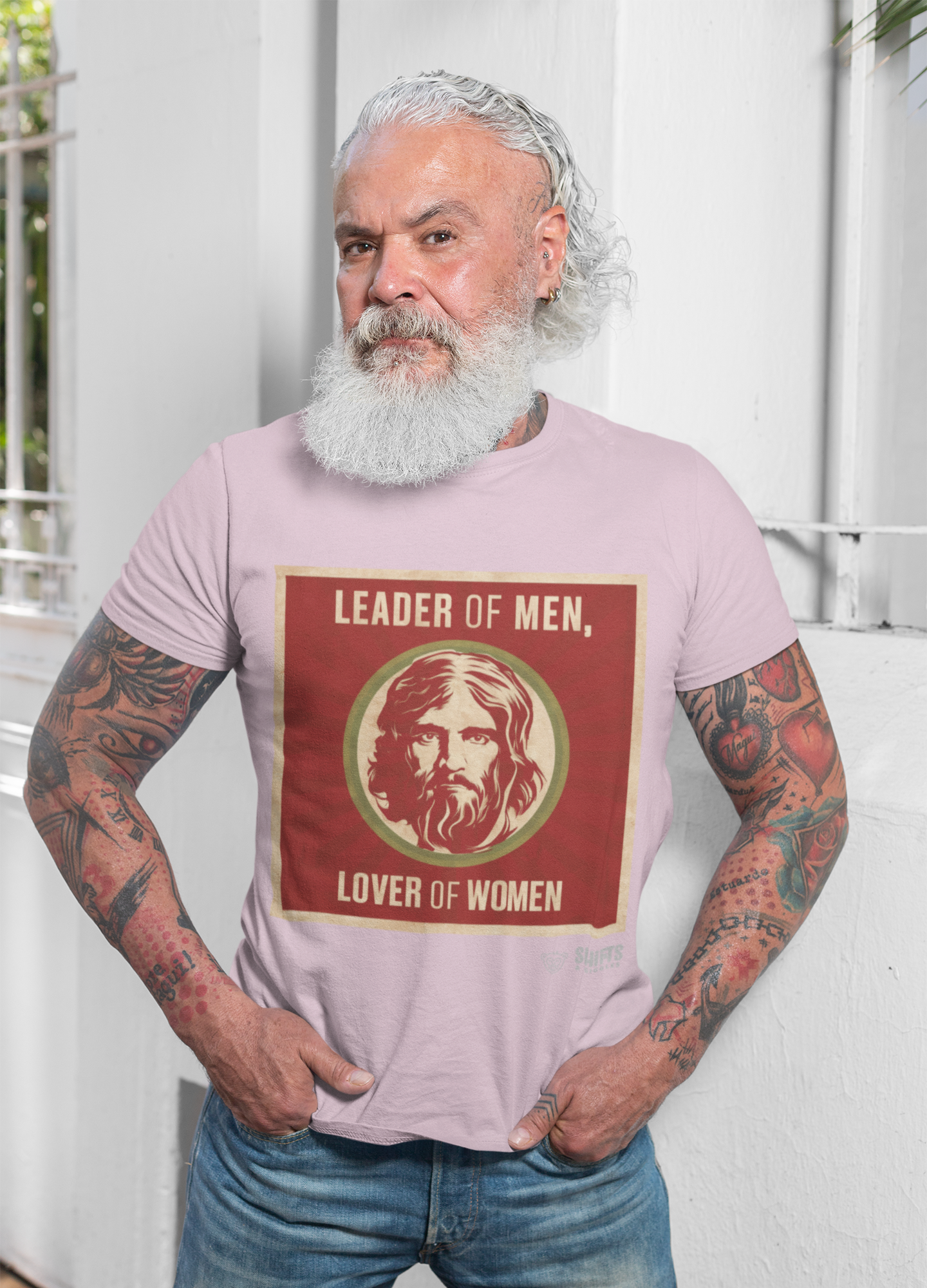 leader of men, lover of women t-shirt