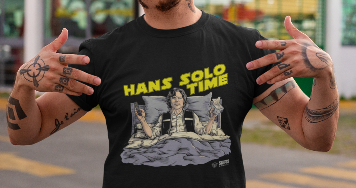 han’s solo time t-shirt