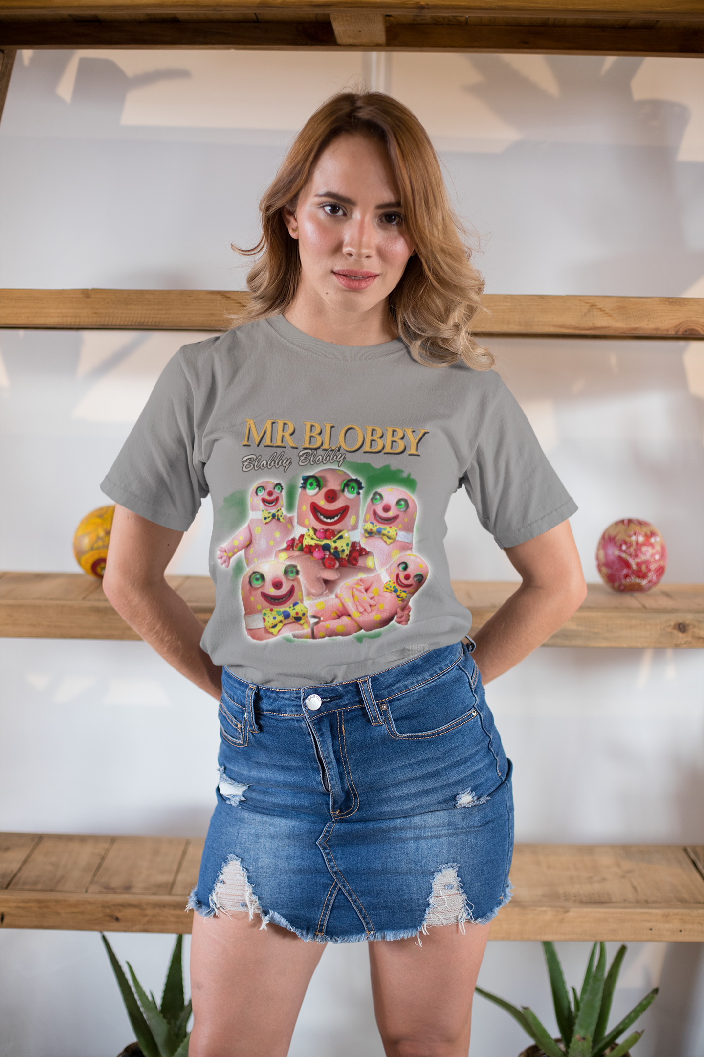 cult hero - mr blobby t-shirt