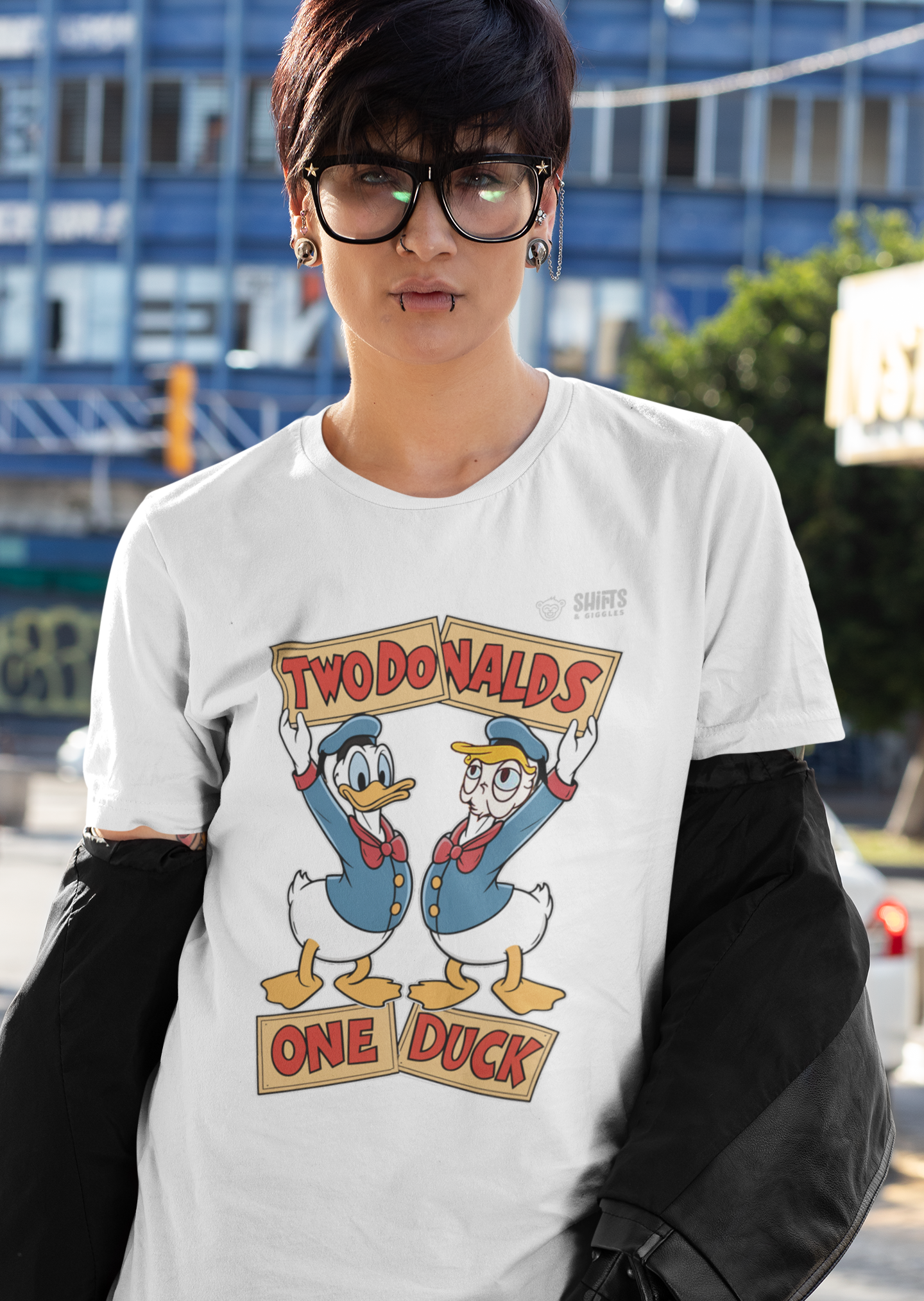 two donalds one duck t-shirt