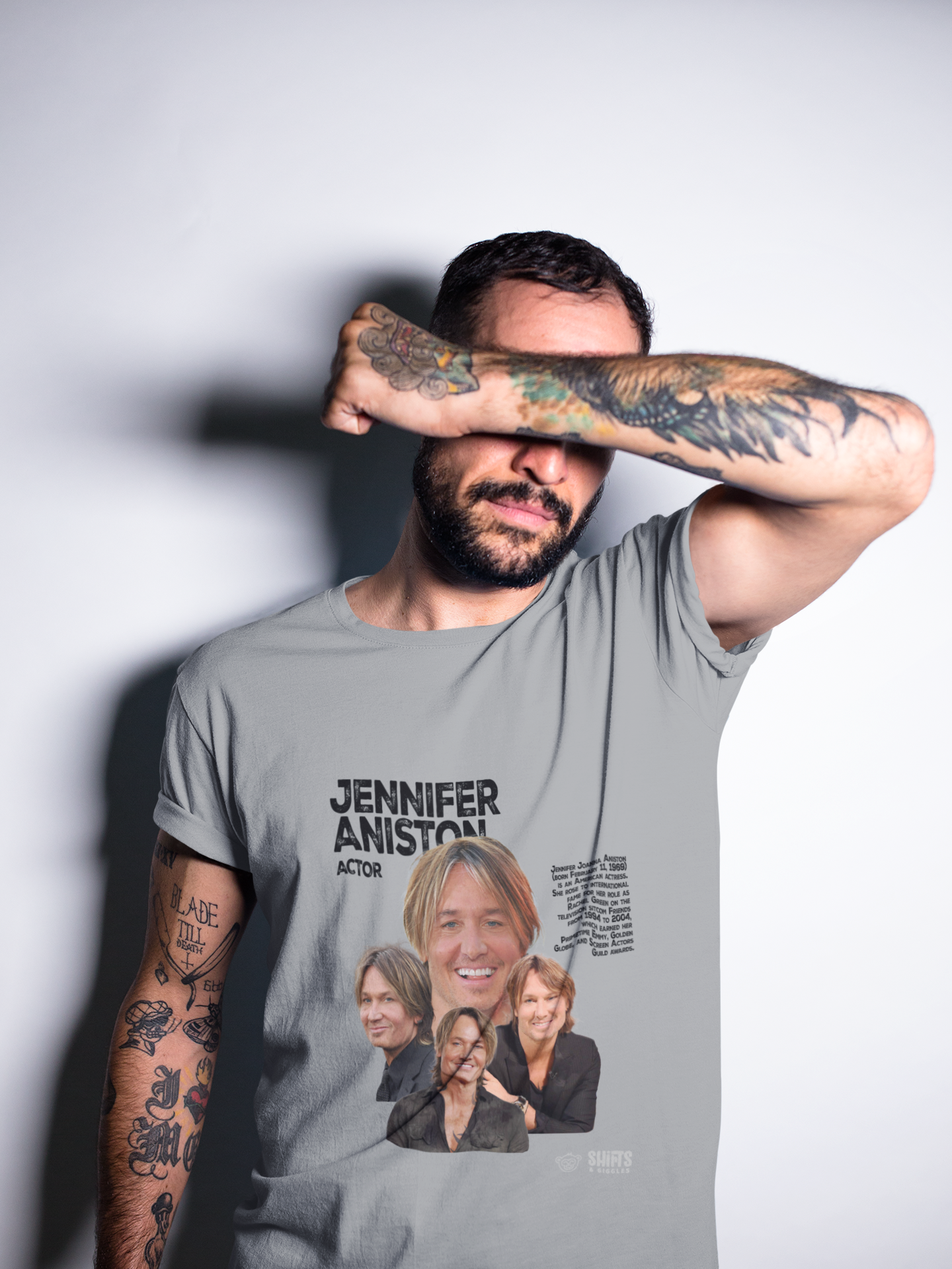 false lookalikes t-shirt - jennifer aniston