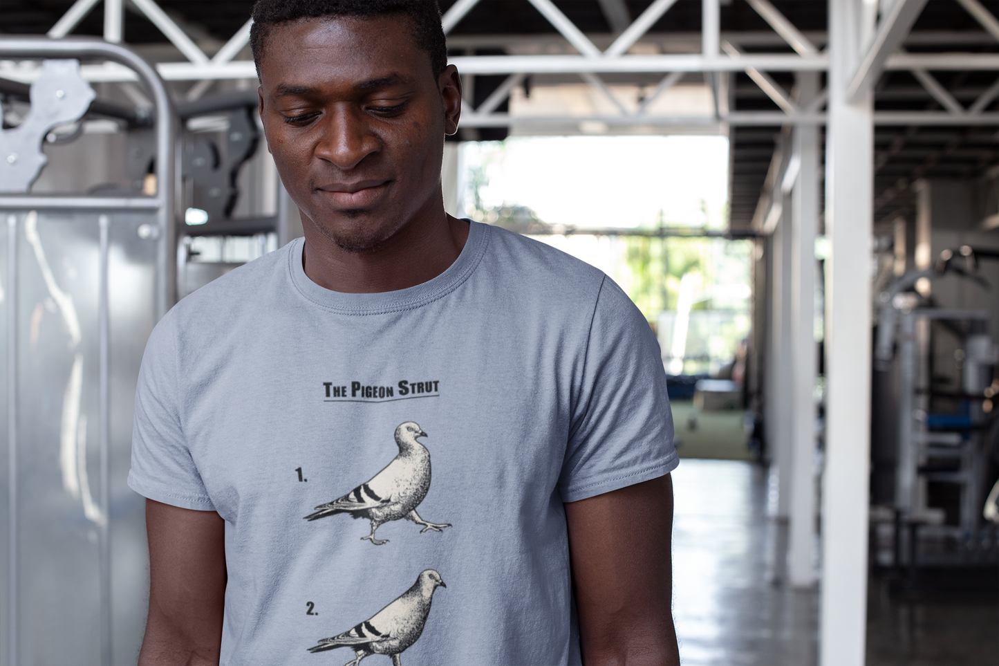 pigeon strut instructions t-shirt