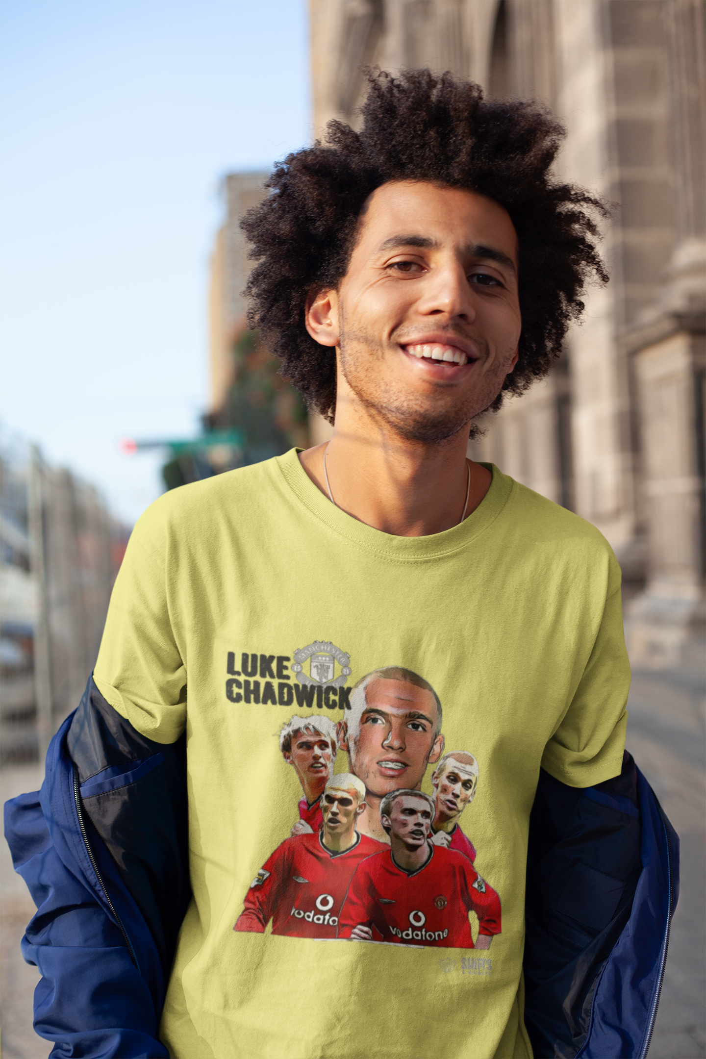 luke chadwick - football cult-hero t-shirt