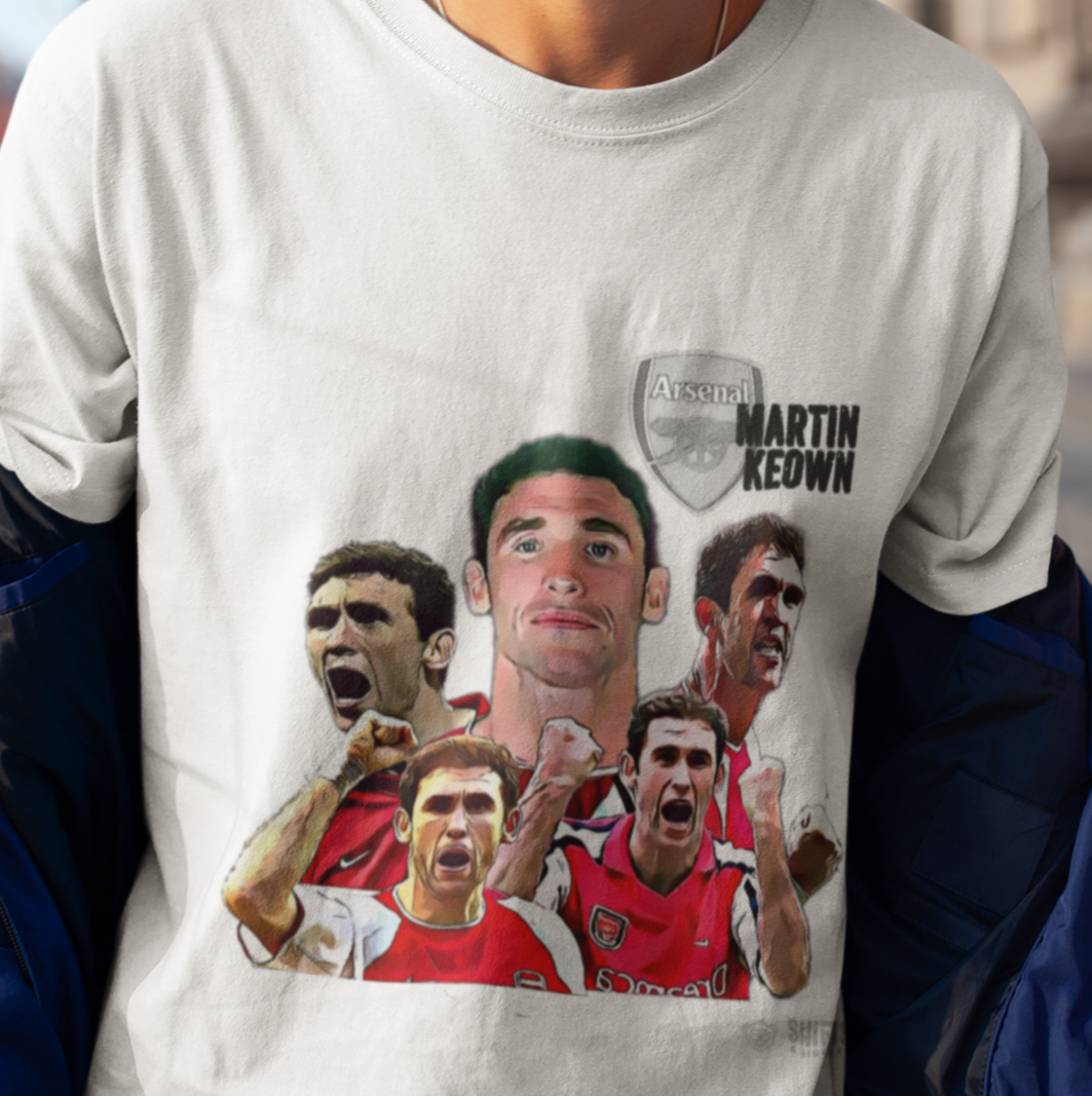 martin keown - football cult-hero t-shirt