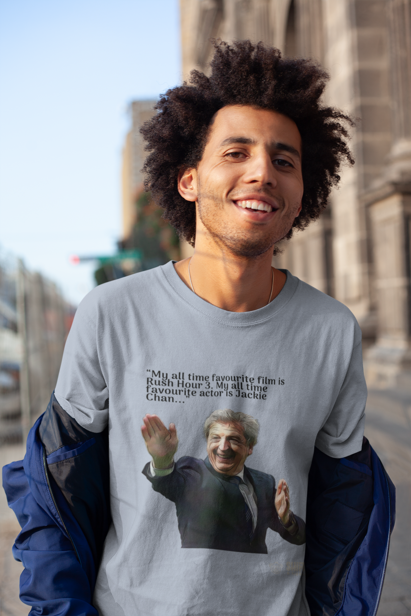 roy hodgson - rush hour 3 t-shirt