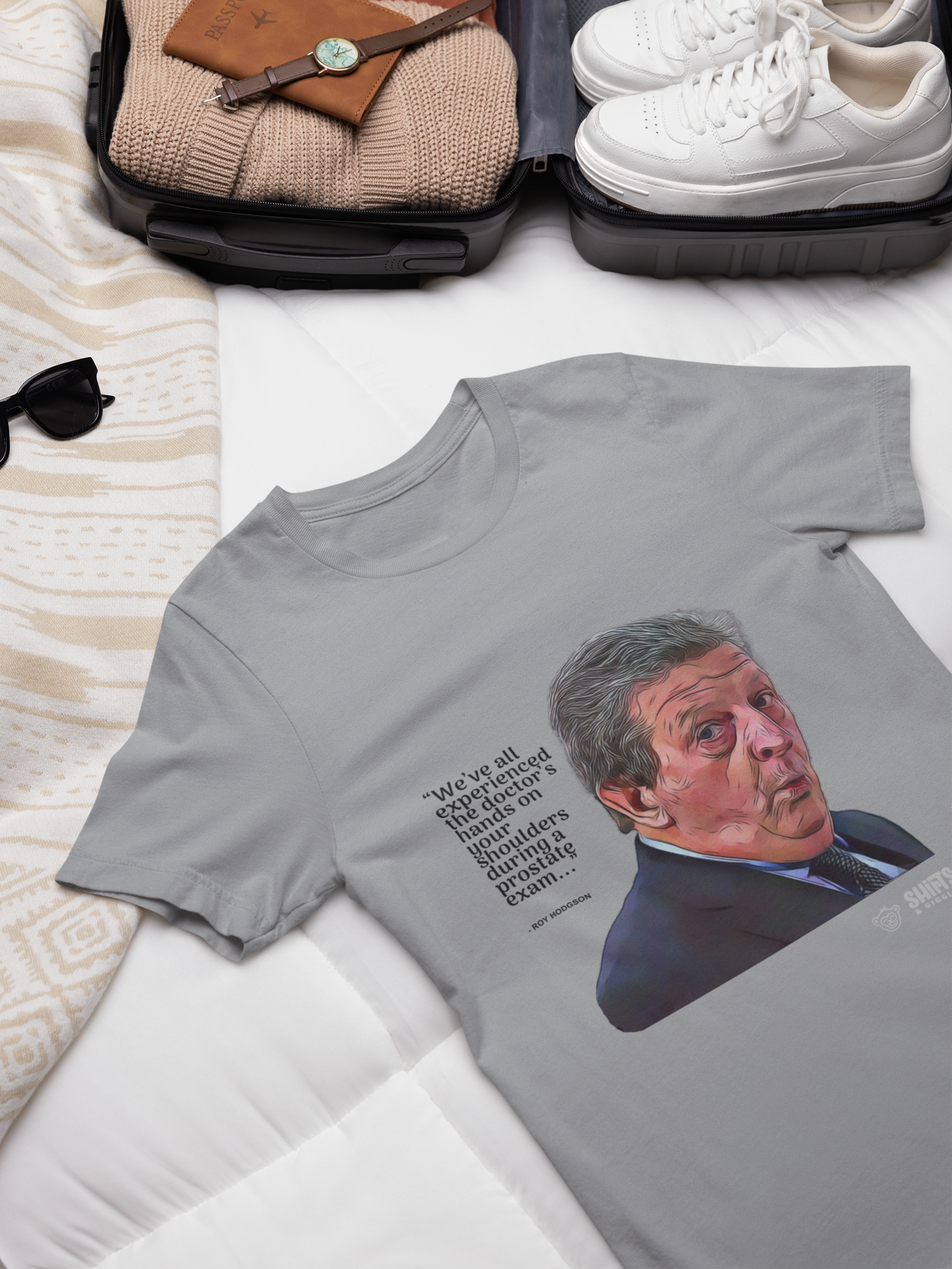 roy hodgson - prostate to masturbate t-shirt